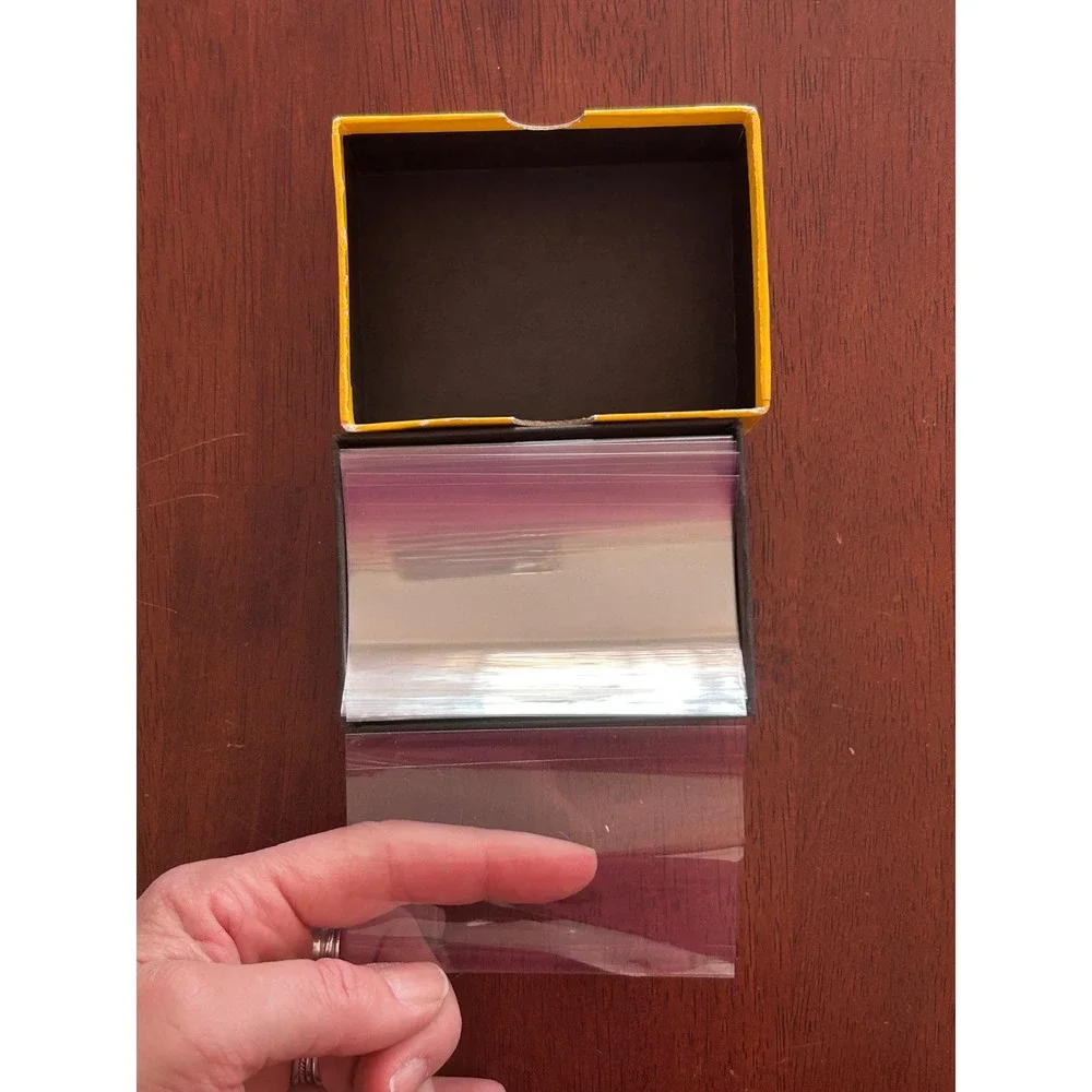 Kodak Transparent Sleeves Plastic 2.5x3.5‎ Vintage Mid Century